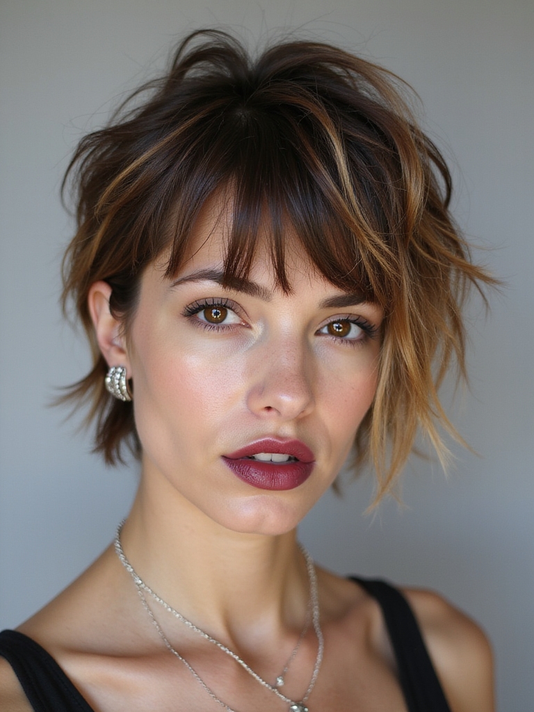 accessorize your wolf cut