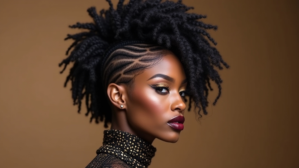 artistic edge in braids