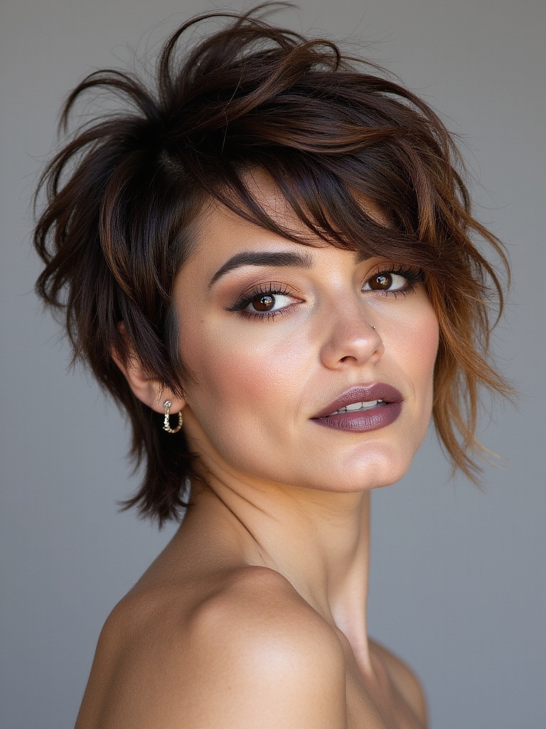 artistry in wolf cut