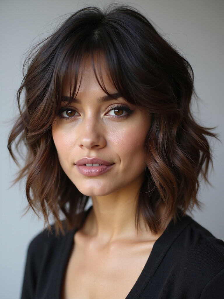 best face shapes for wolf cut