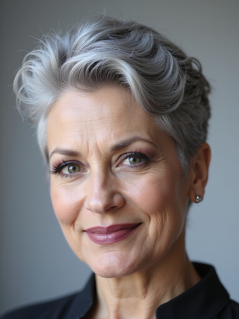 bold braids for short hair