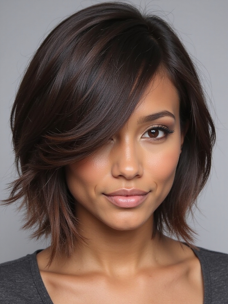 bold edgy low maintenance hairstyle