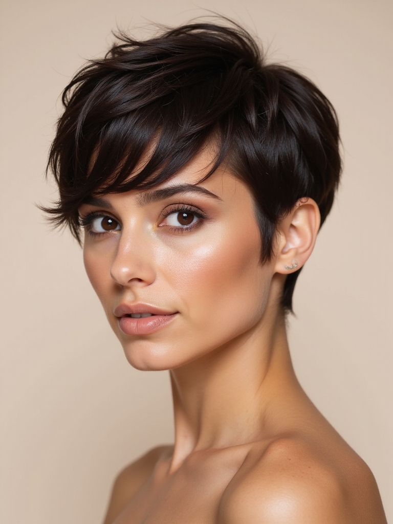 bold low maintenance hair transformation