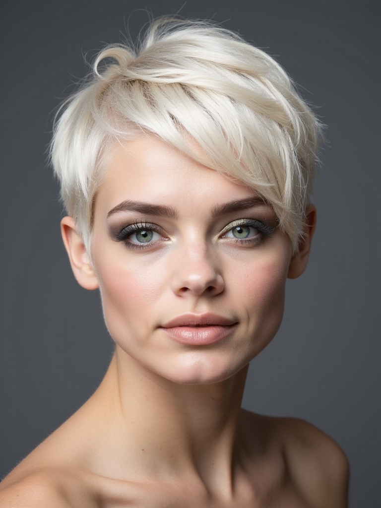 bold low maintenance hair transformation