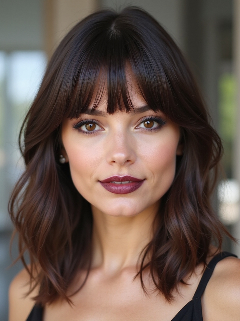 bold micro bangs confidence boost