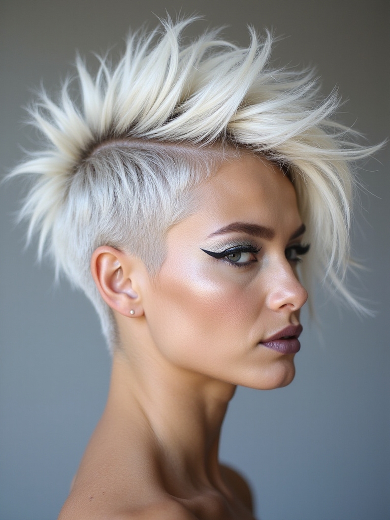 bold stylish versatile hairstyle