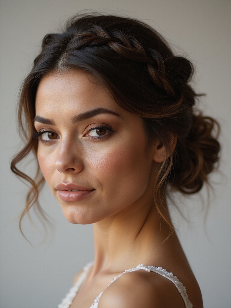 braids add sophisticated flair