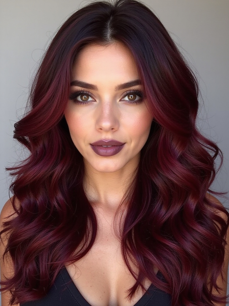 burgundy hair style essentials