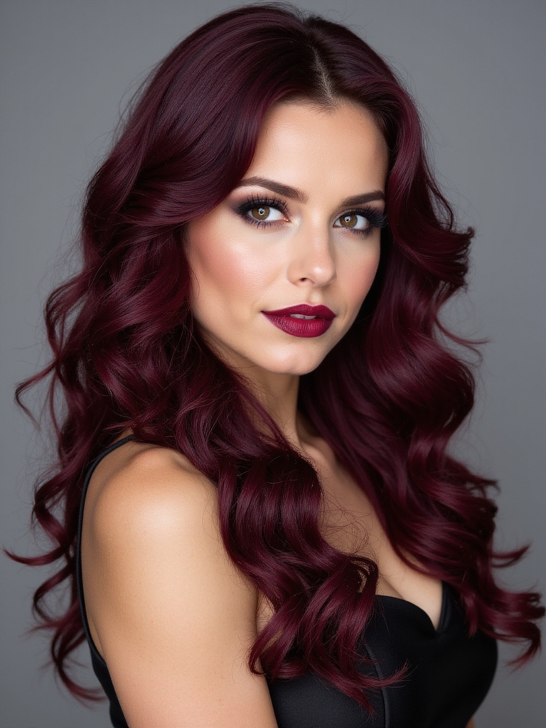 burgundy hair trends revealed