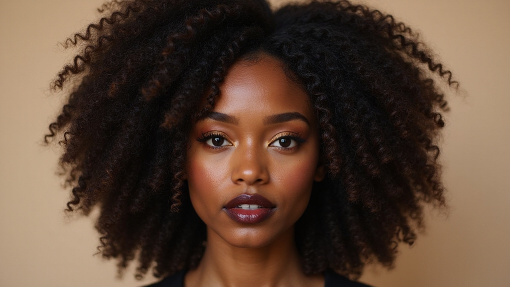 celebrating curly black hair