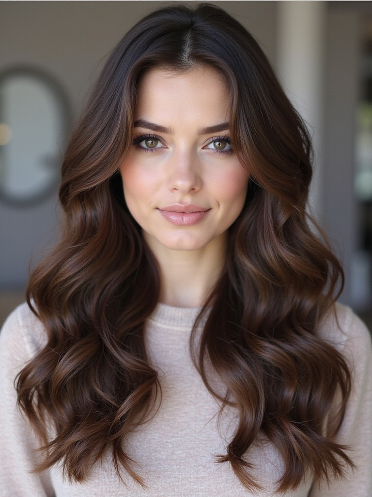 chic ash brown elegance