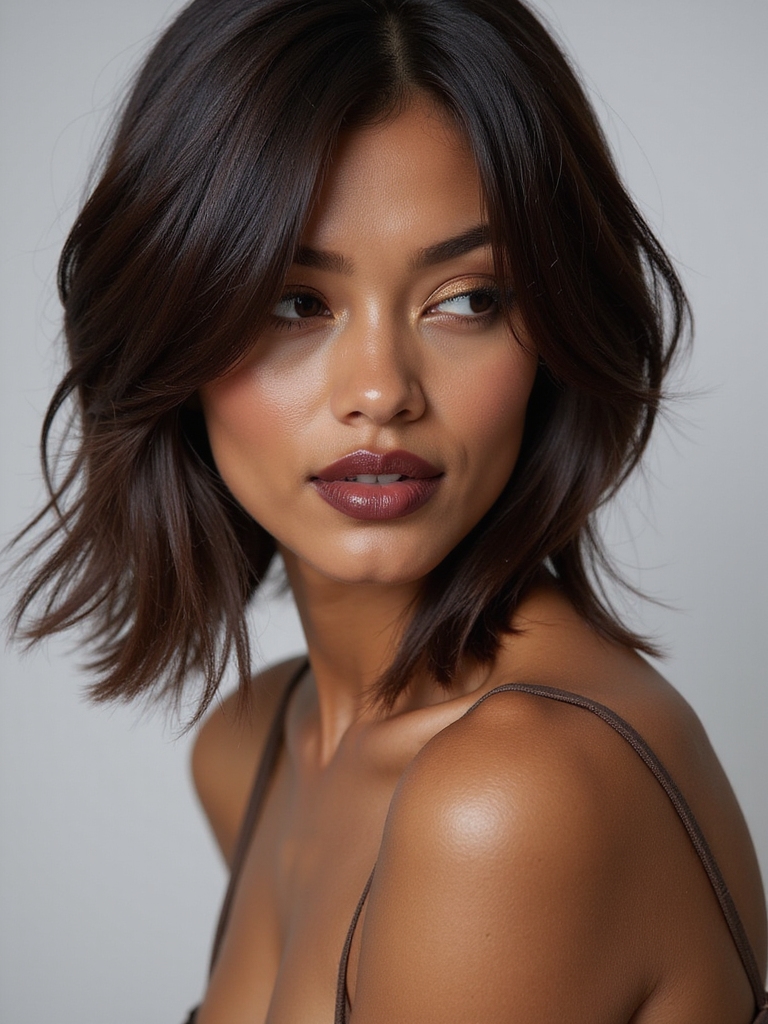 chic sleek edgy haircut