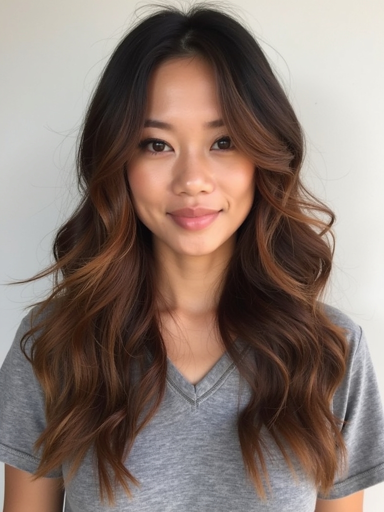 choppy ends for effortless style