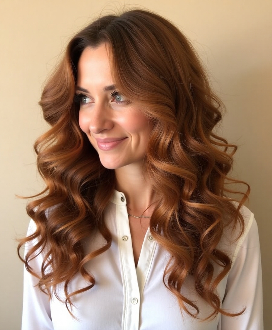 curly hair benefits from layers