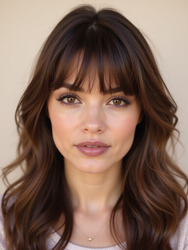 diy wispy bangs tutorial