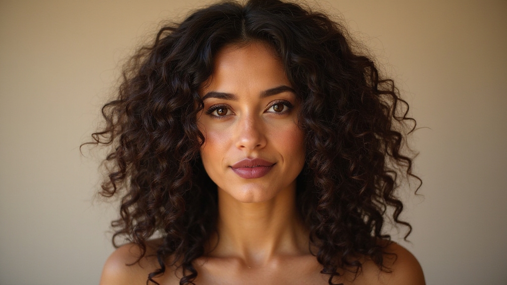 effortless beautiful air dried curls