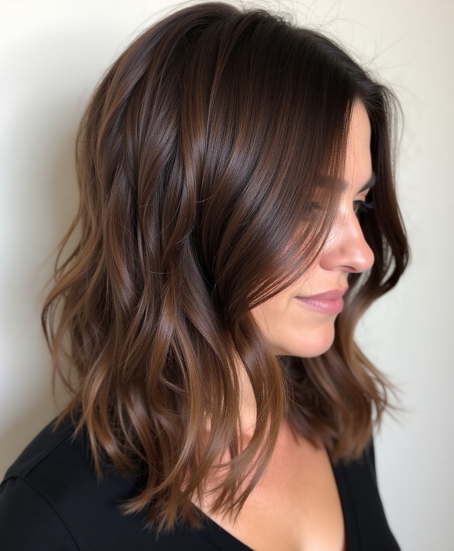 effortless layered pixie transition