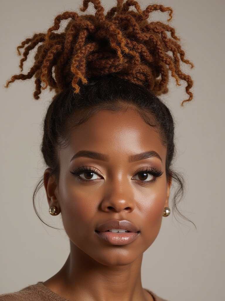 effortless textured twisted bun