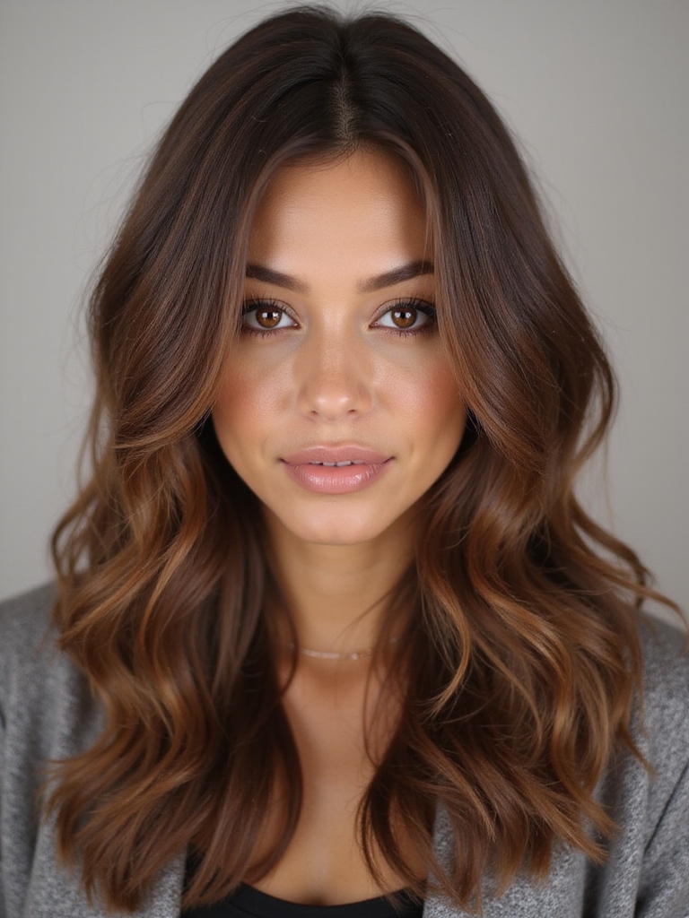 effortlessly chic long layers