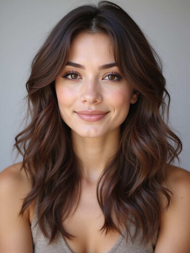 effortlessly chic tousled waves