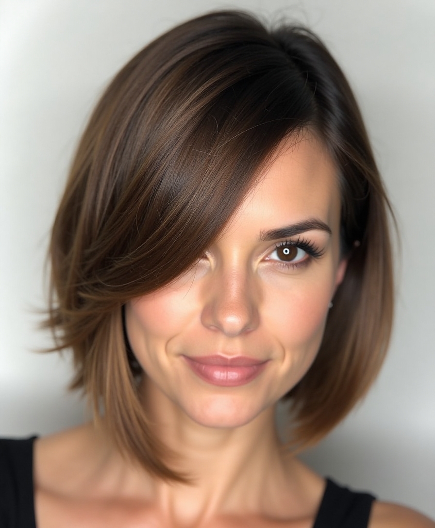 effortlessly stylish bob transformation