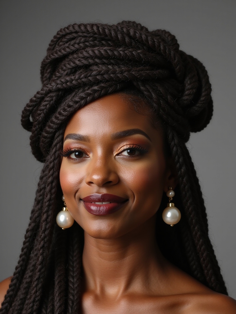 elegant long lasting goddess braids