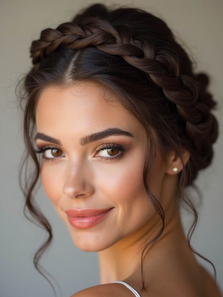 elegant simple quick hairstyle