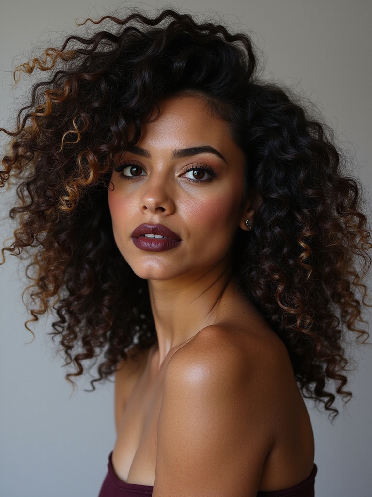 embrace voluminous curly confidence