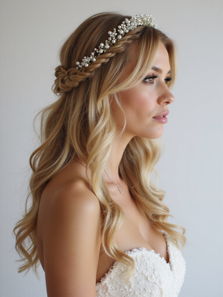 enchanting loose braid hairstyle