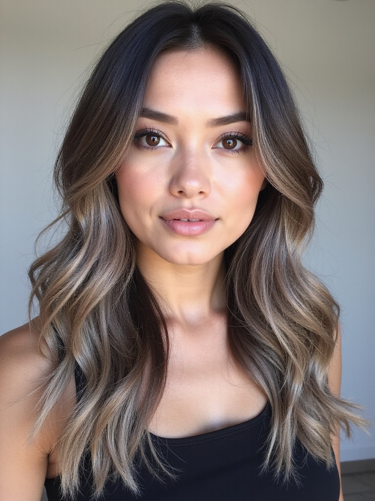 enhance ash brown hairstyles