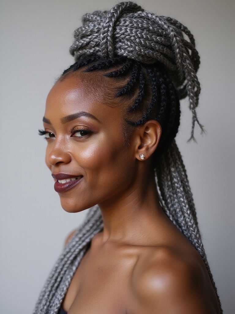 gentle lightweight braid styles