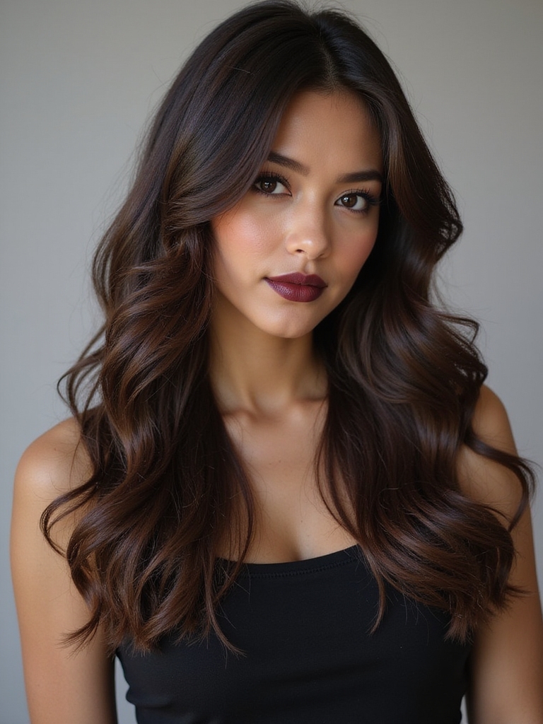 gentle textured layering technique