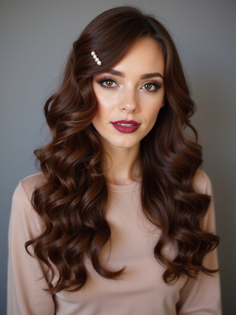 glamorous waves timeless elegance