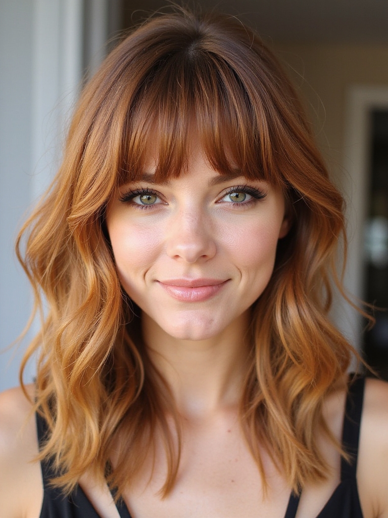 gradual bangs transition techniques