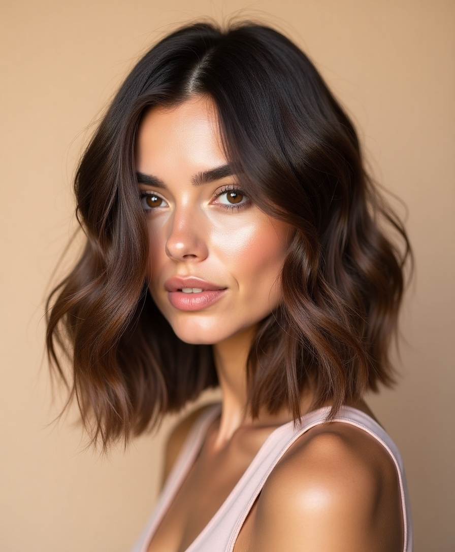 healthy chin length hair tips