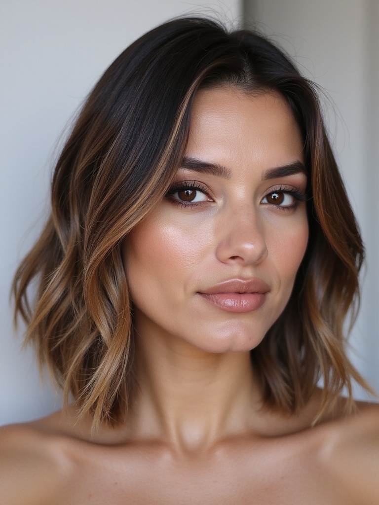 highlights create facial dimension