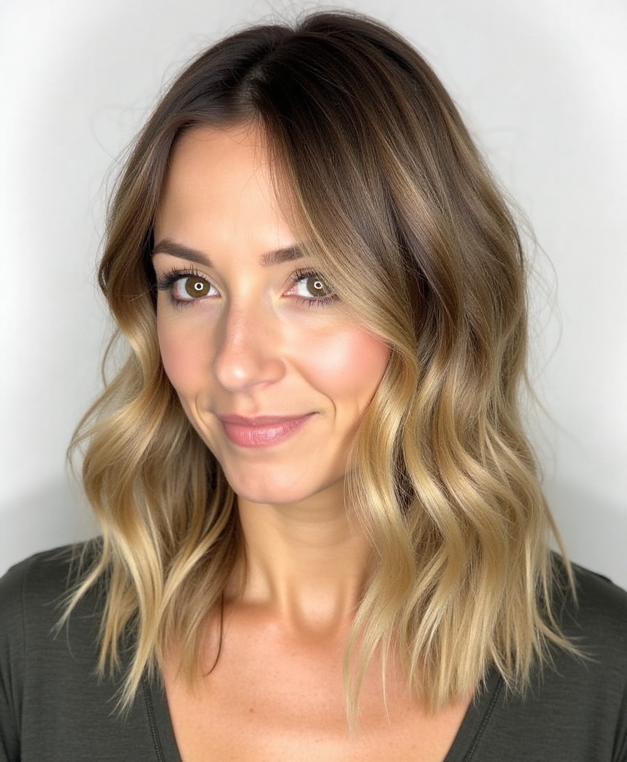 highlights enhance layered hairstyles