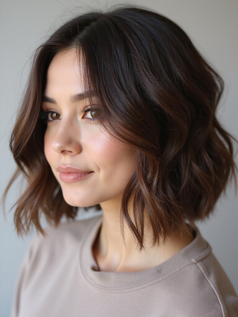 layered bob for volume