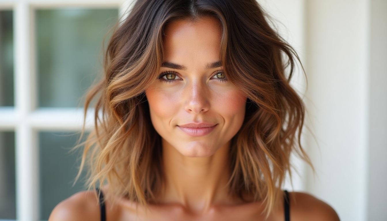 layered medium haircuts thrive