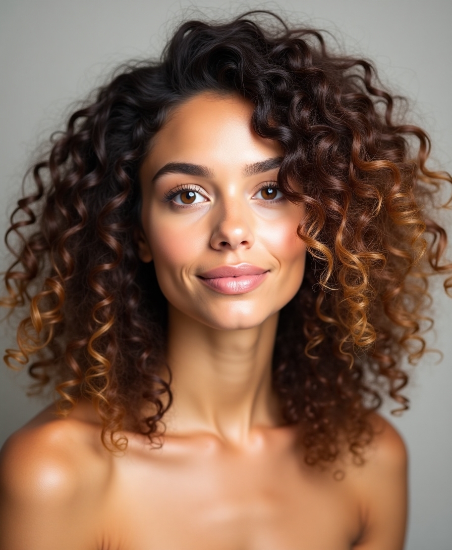 layers enhance short curls
