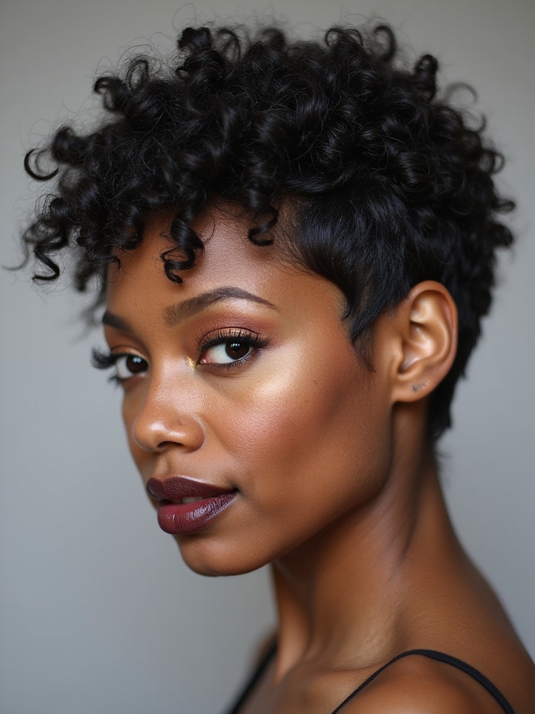 liberating bold confident hairstyle