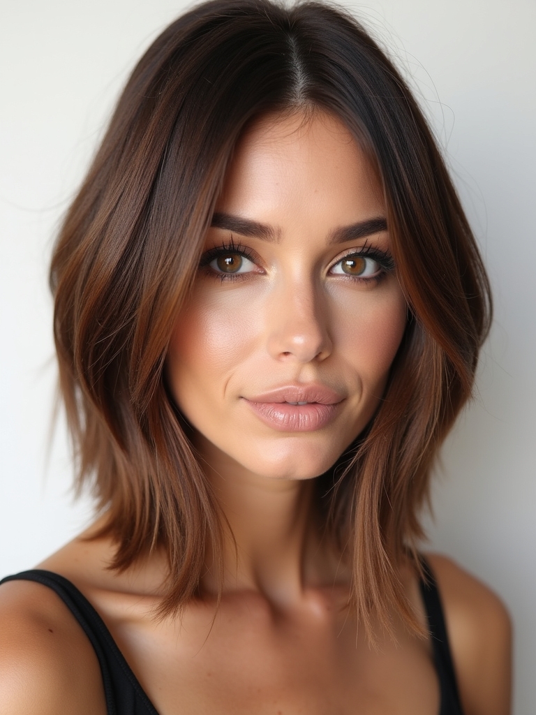 long bob enhances square faces