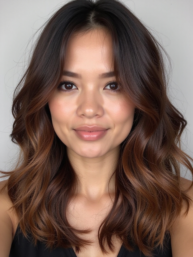 maintain vibrant chocolate hair