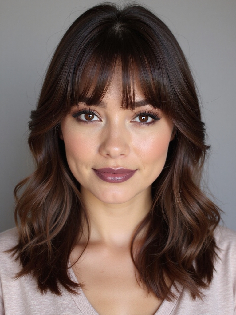 micro bangs for bold transformation