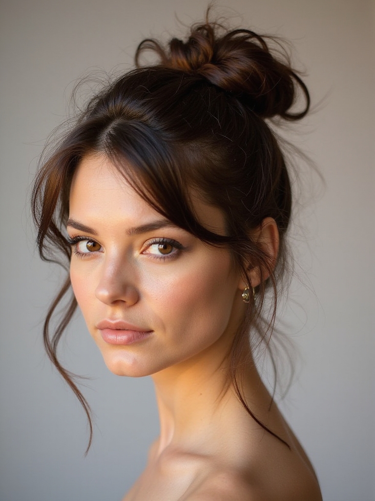perfect ponytail for updo