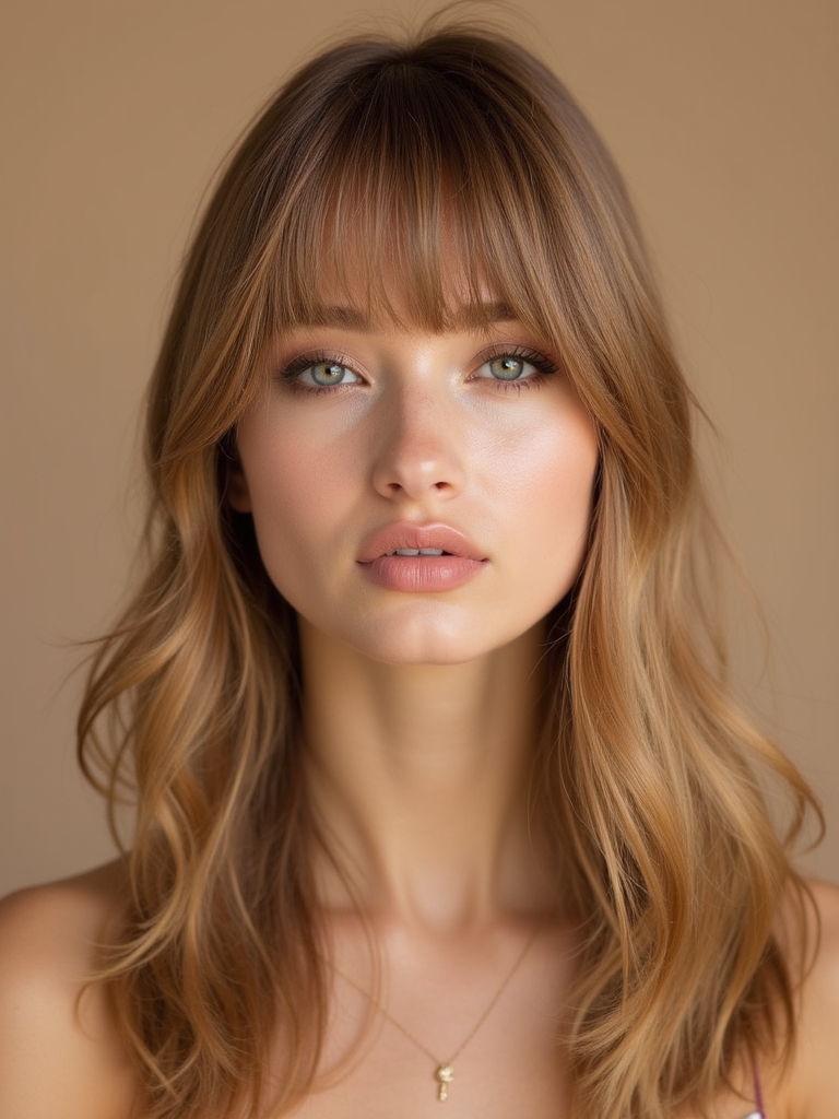 perfecting a center part