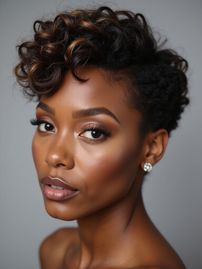 pixie cut modern makeover