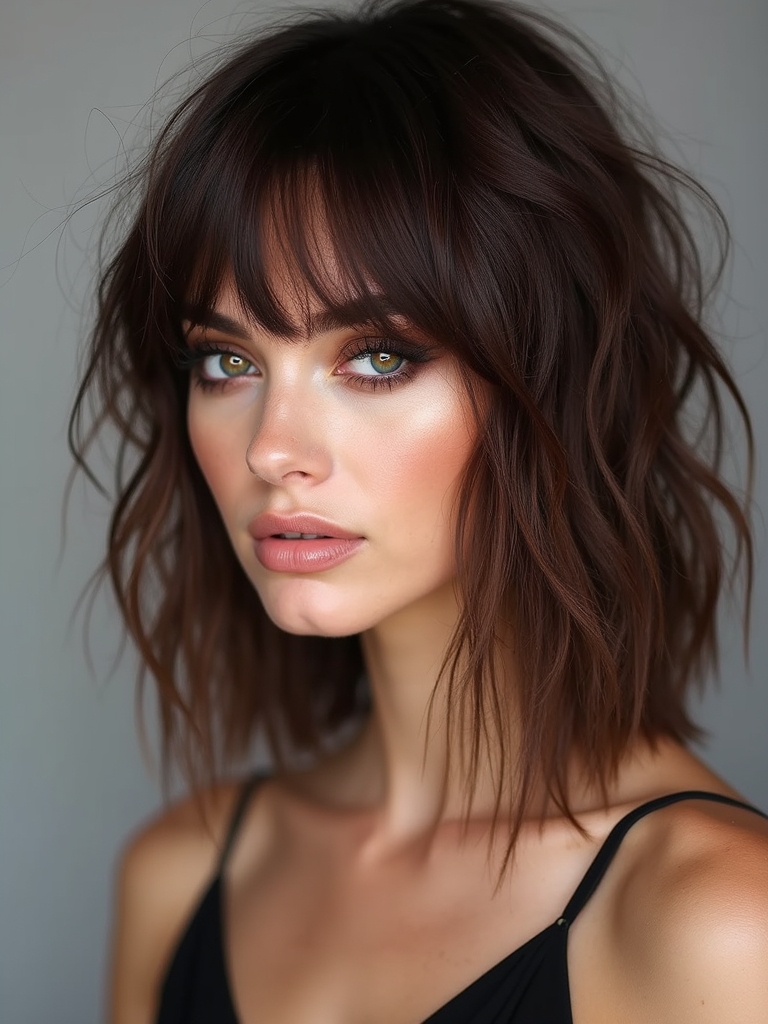 playful shag haircut perks