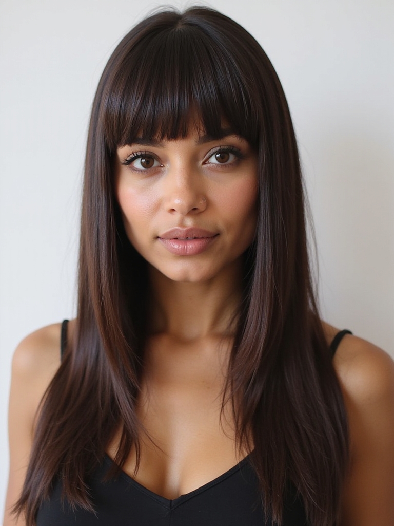 polished yet playful haircut