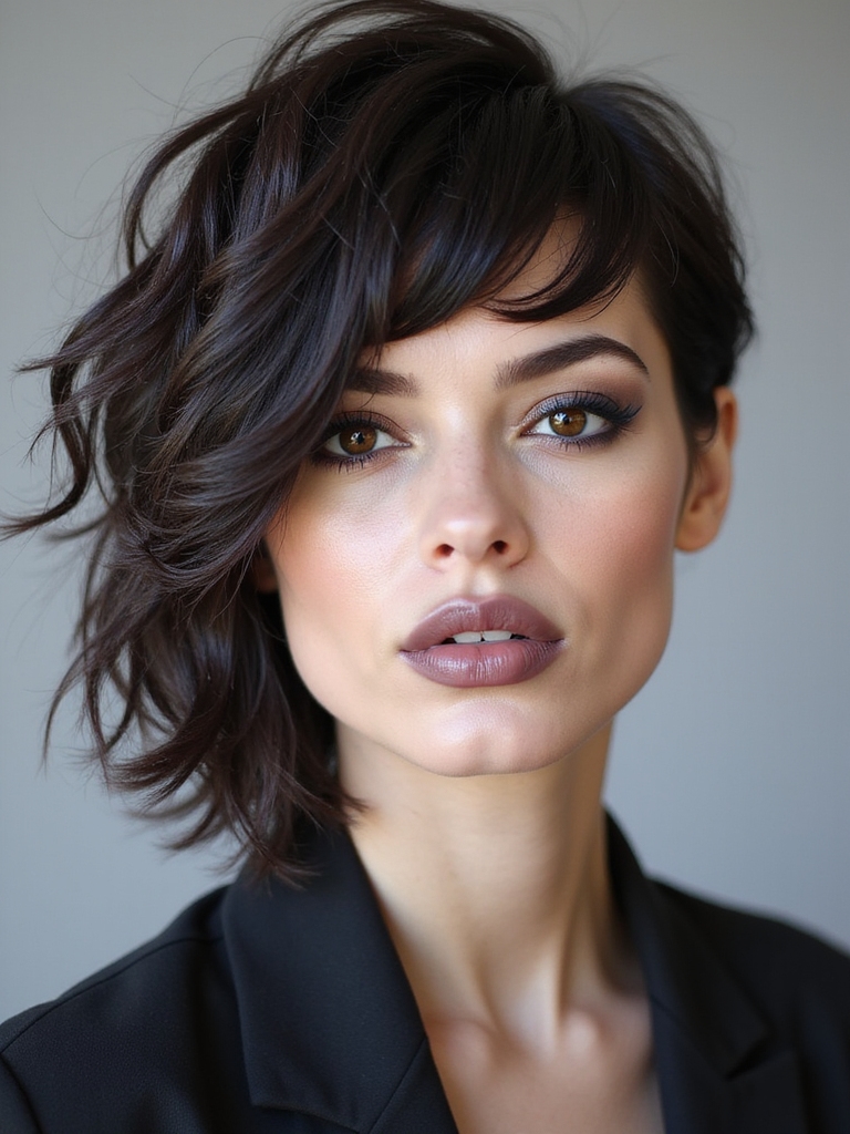 rebellious sleek hair transformation